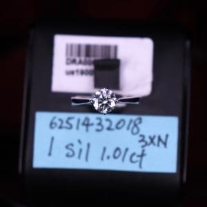 GIA證書產品 I色 , SI1淨度 , 1.01卡 3EX None