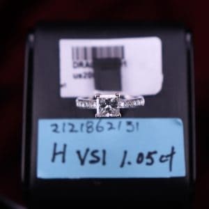 GIA證書產品 H色 , VS1淨度 , 1.05ct